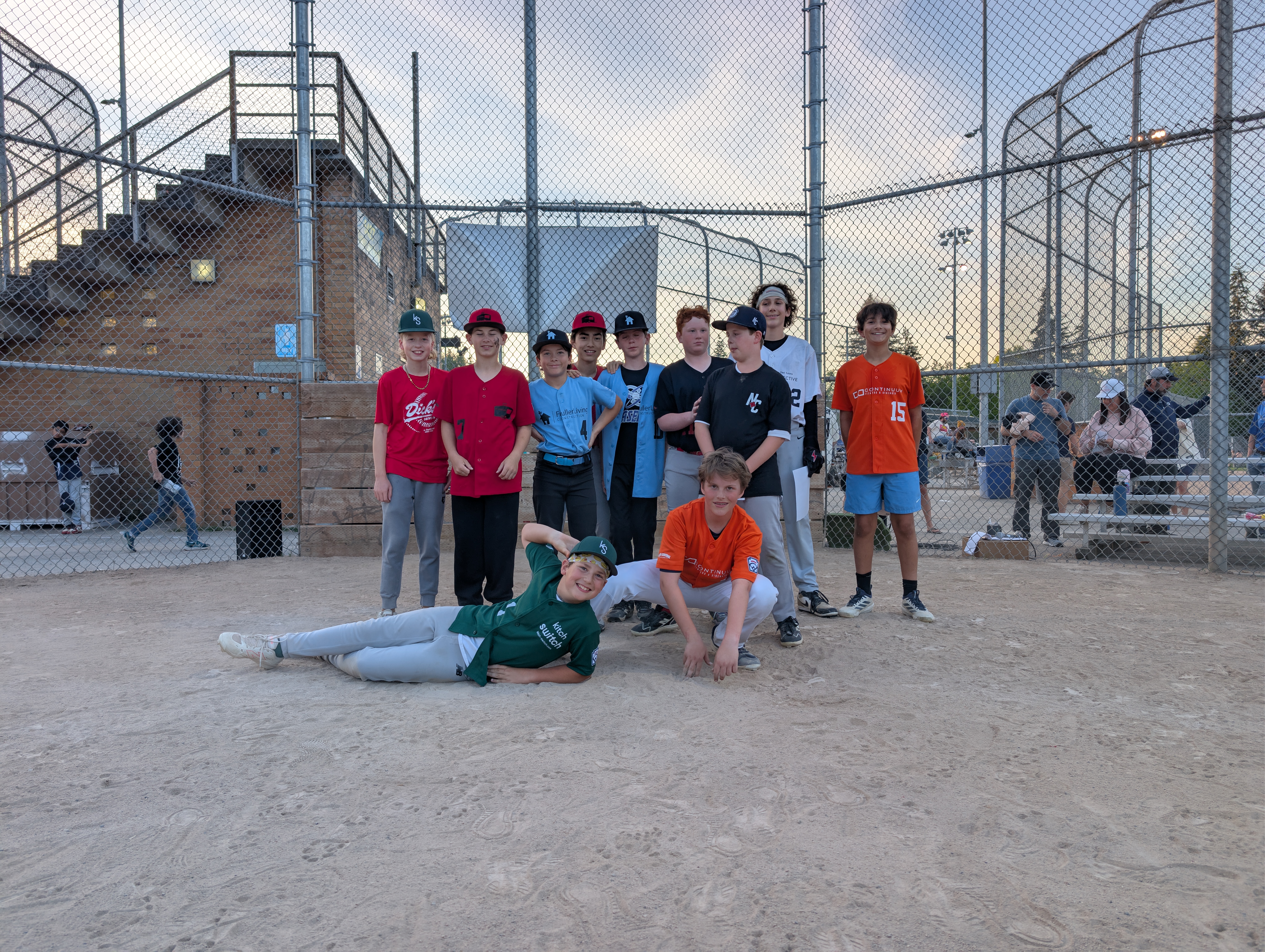 2026 NCLL Baseball Home Run Derby contestants, full group