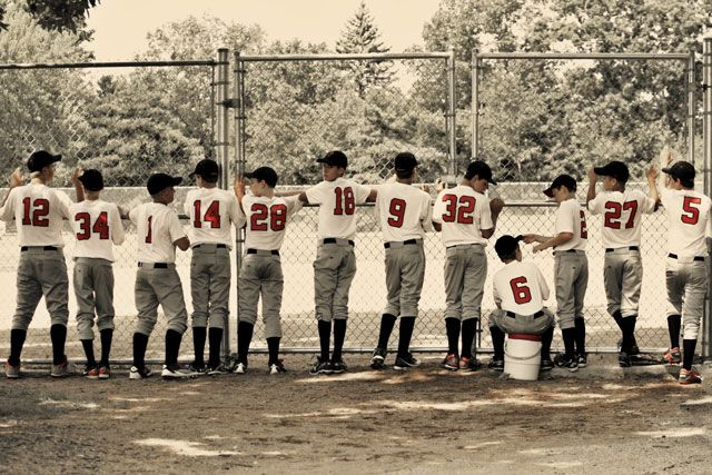 Vintage baseball team photo