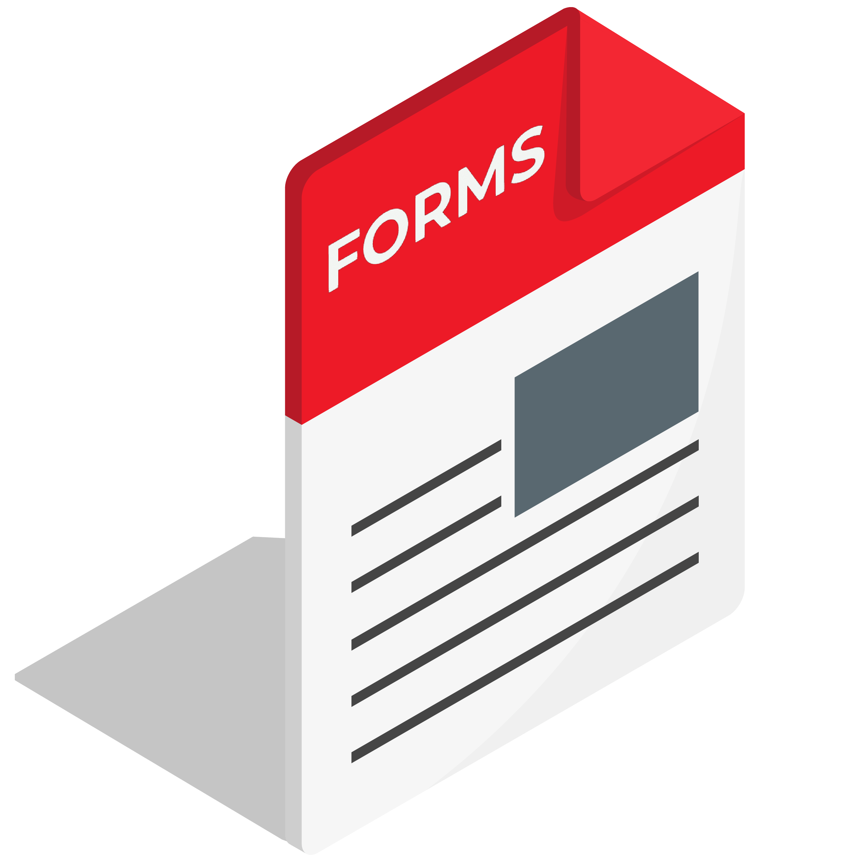 Forms icon illustration