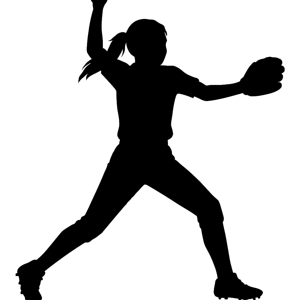 Junior Division (league ages 13-14) softball illustration