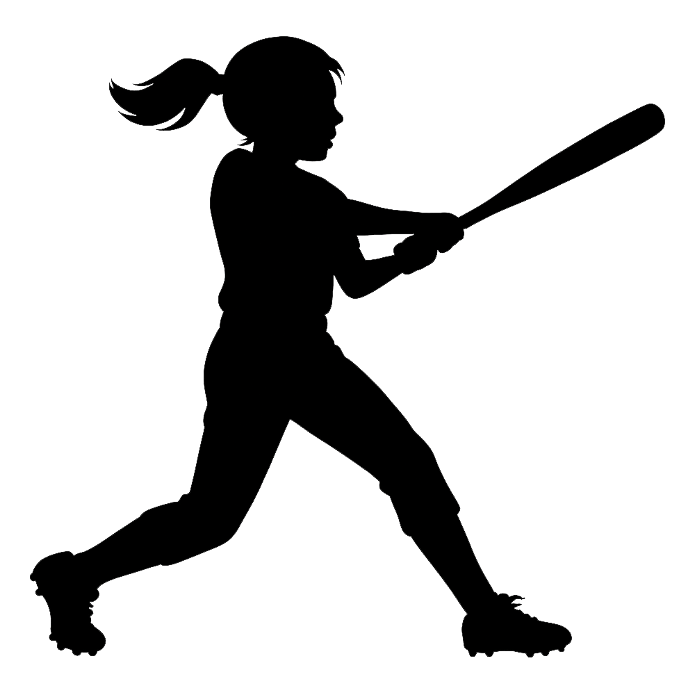 AAA Division (league ages 9-11) softball illustration