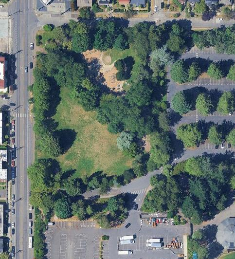 Upper Woodland field